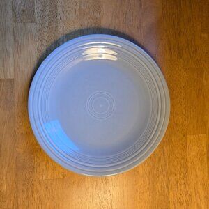 Fiestaware Classic Rim Dinner Plate in Pearl Gray